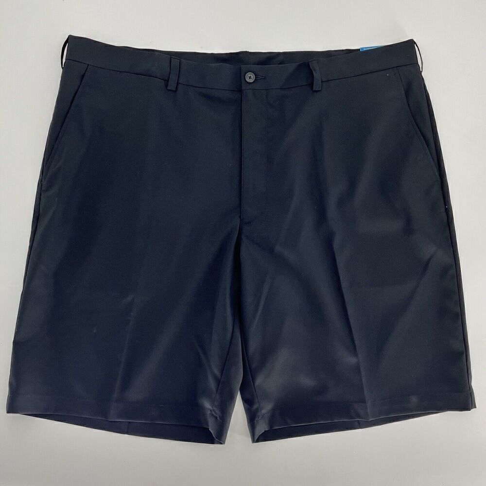 PGA Tour Golf Shorts Mens 42” Waist 10" Inseam Caviar Black NEW  CL005